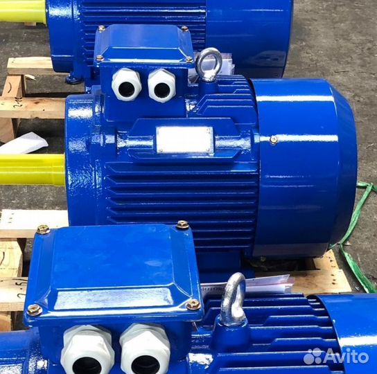 Электродвигатель аир 160S2 15кВт 3000об новый
