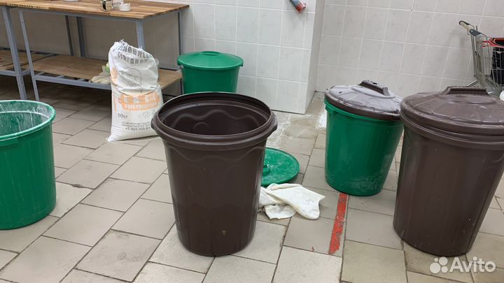 Мусорное ведро бак 120 л 90 л