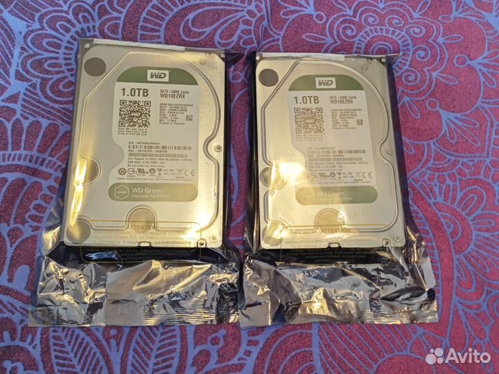 Новый жесткий диск Western Digital WD10ezrx