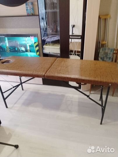 Массажный стол складной с вырезом