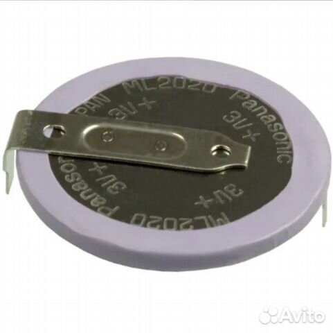 Аккумулятор ML2020-1HF Panasonic с ножками