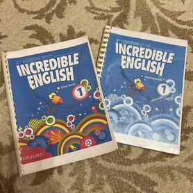 Учебник английского языка Incredible english 1