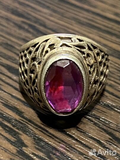Перстень серебро СССР