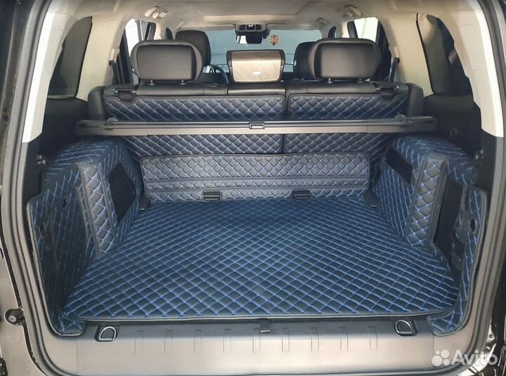 3Д (3D) коврики из экокожи Tank Танк