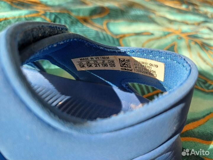 Сандалии для мальчика adidas 21размер
