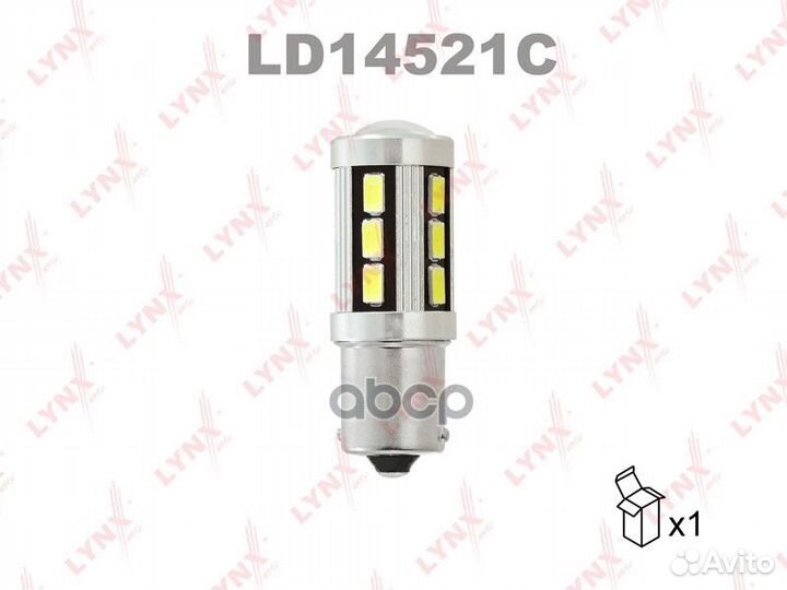 Лампа габаритного освещения;LED P21W S25 12V BA