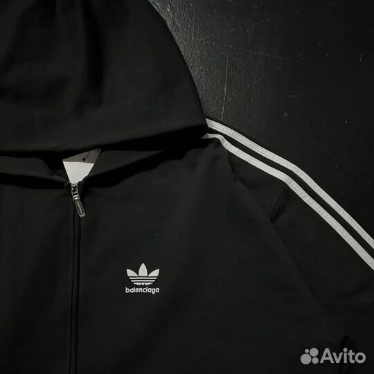 Balenciaga Adidas зип худи