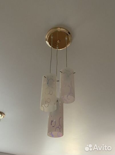 Люстра бу 3 штуки