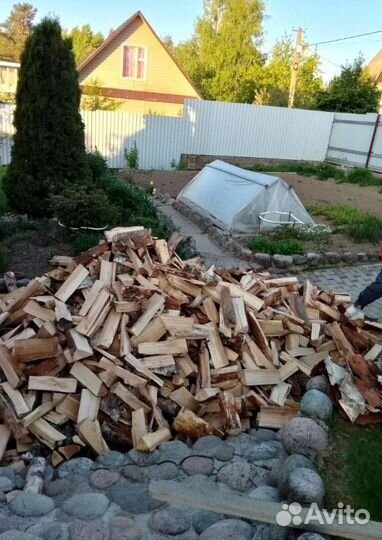 Дрова колотые Береза