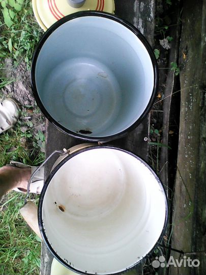 Посуда эмалир. для декупажа, декора(СССР)