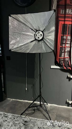 Софт бокс с лампами