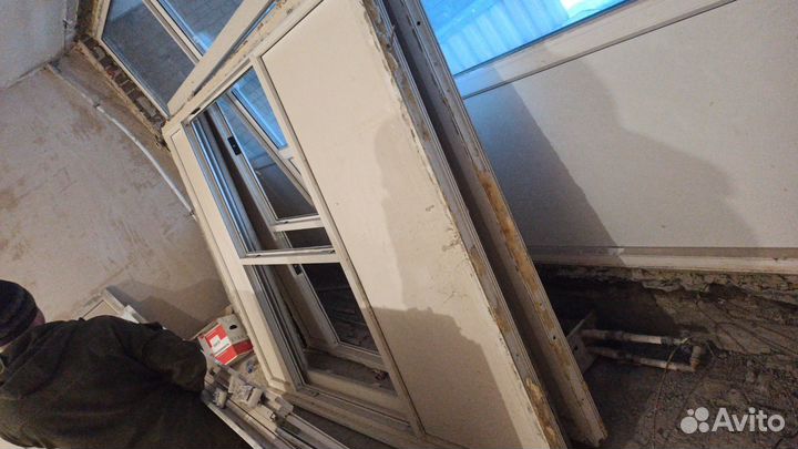 Окна и двери бу пластиковые