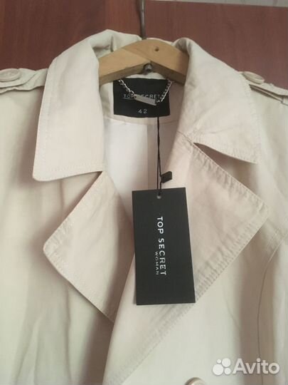 Плащ демисезонный женский 48р