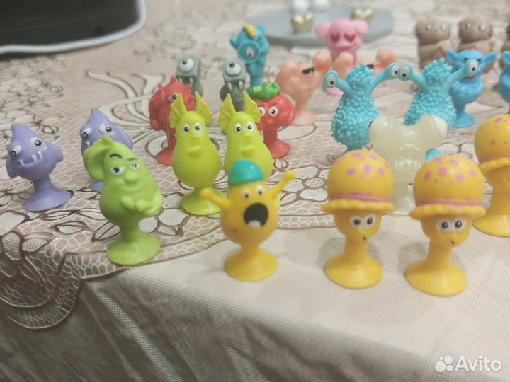 Прилипалы всего 115 штук с повторами