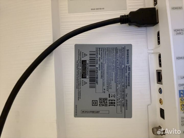Телевизор Samsung UE49N5510AU SMART tv бу 49