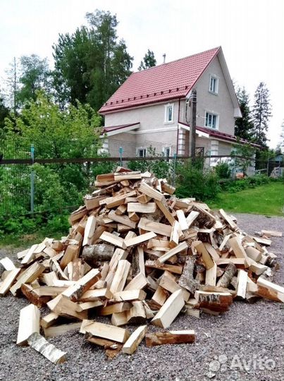 Дрова колотые от 1 куба