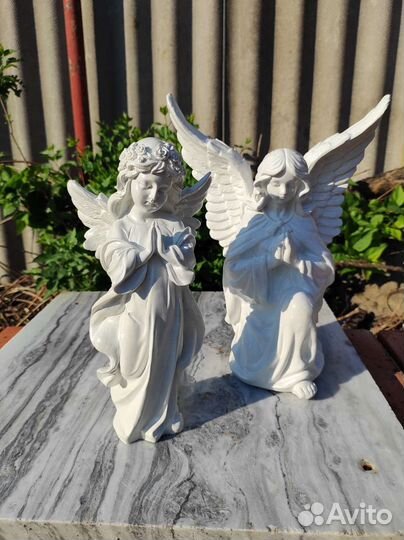 Ангел, ангелочек, скульптура, памятник,декор сада