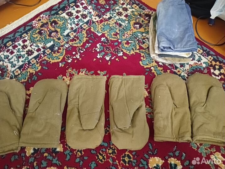 Рабочая одежда мужская Штаны, Рукавицы