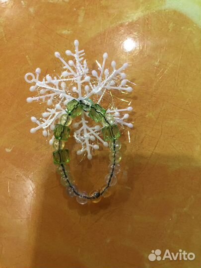 Новый детский браслет «Снежинка»