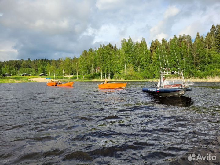 Прокат лодок с моторами, рыбалка, экскурсии