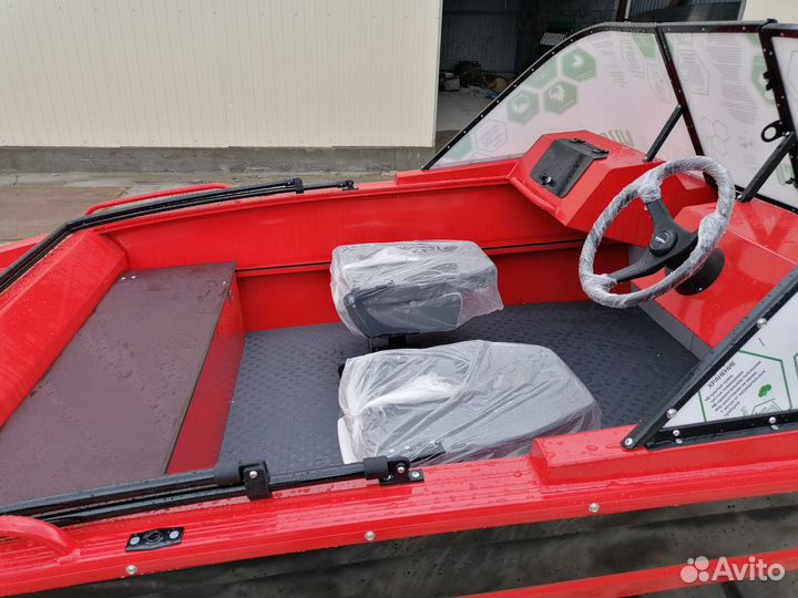 Алюминиевая лодка Aluton 390Fish под заказ
