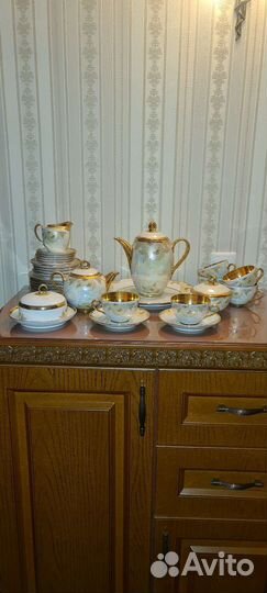Чайный сервиз фарфор гдр