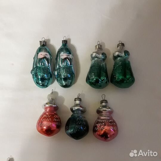 Елочные игрушки СССР