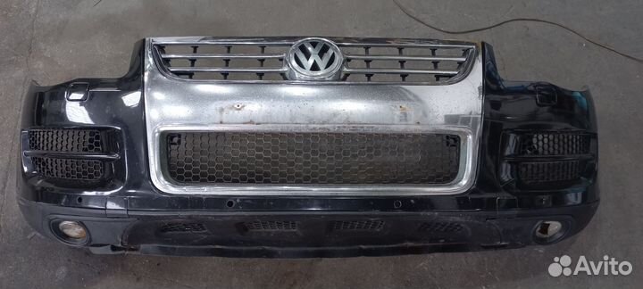 Бампер передний Touareg GP 2007-2009