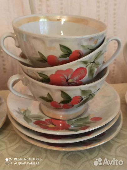 Сервиз чайный новый