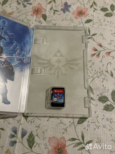 Zelda skyward sword картридж