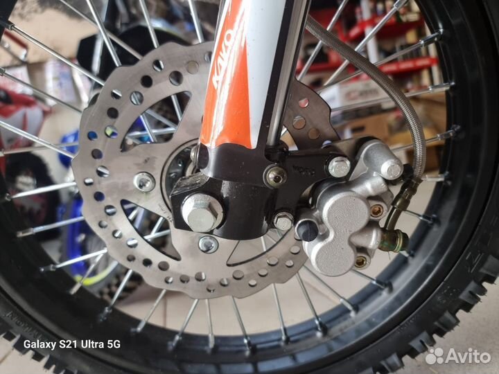 Питбайк Kayo Basic TT125 KRZ 17/14 кикстартер