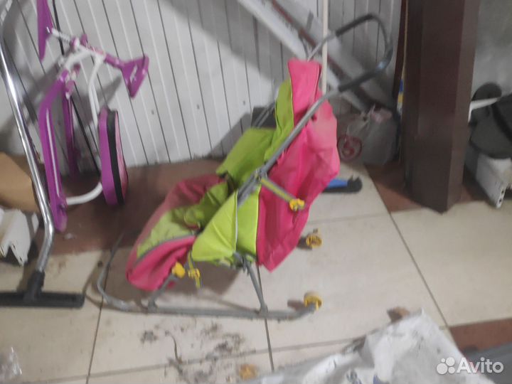 Коляска санки