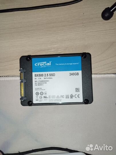 SSD 240 GB crucial bx500