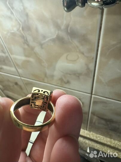 Кольцо с бриллиантами