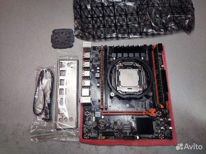 Комплект 2011v3 x99 d4 + 2640v4 + 16gb ddr4