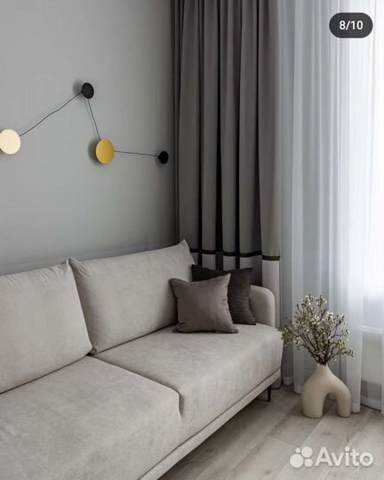 Пошив штор на заказ с выездом (под ключ)