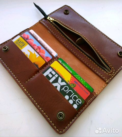 Портмоне мужское кожа