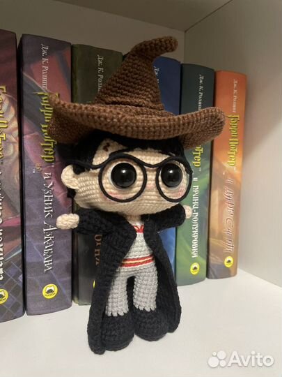 Гарри Поттер вязаная игрушка амигуруми