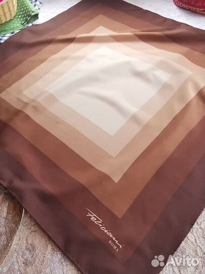 Felisiani винтажный красивый платок Италия