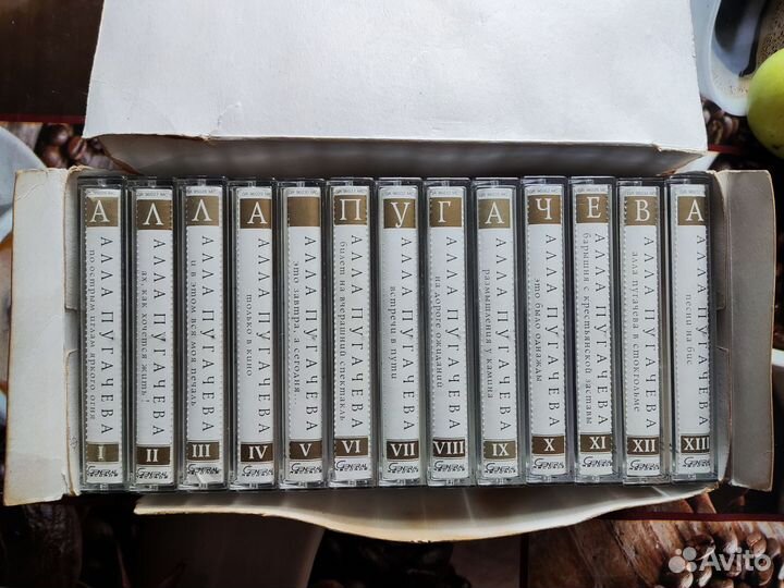 Коллекция кассет Пугачева А. Б