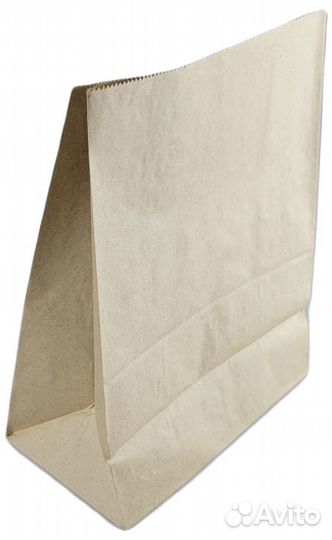 Бумажные пакеты с плоским дном