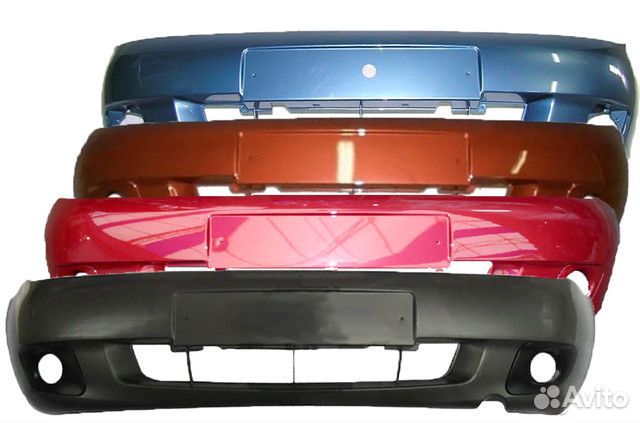 Бампер передний в цвет кузова лада калина