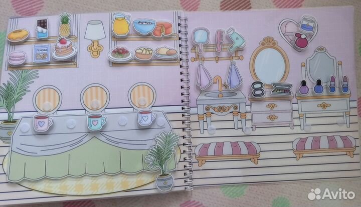 Книга на липучках 