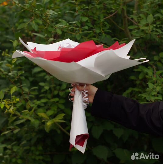 Букет из конфет с бабочками