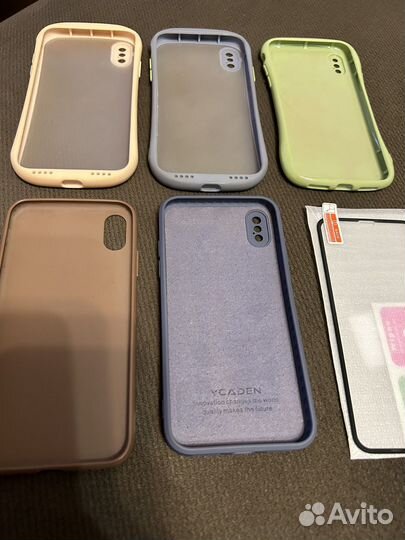 Чехолы и защитное стекло на iPhone X/10