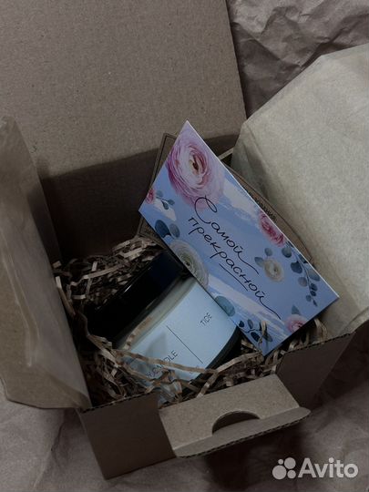 Ароматическая свеча ручной работы