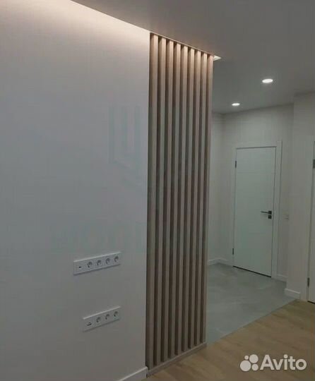 Интеръерные реечные перегородки