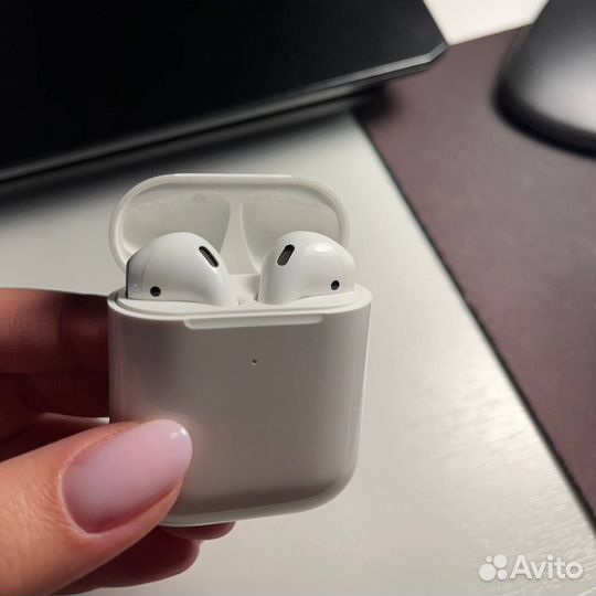Беспроводные наушники apple airpods 2