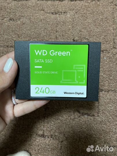 Ssd диск WD green240 gb новый