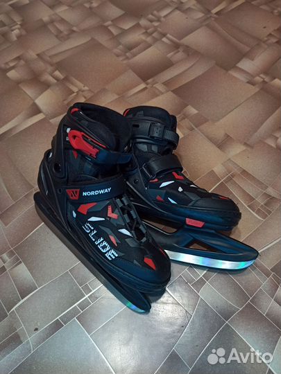 Коньки раздвижные 36-41